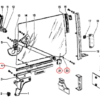 02 door window mounting set