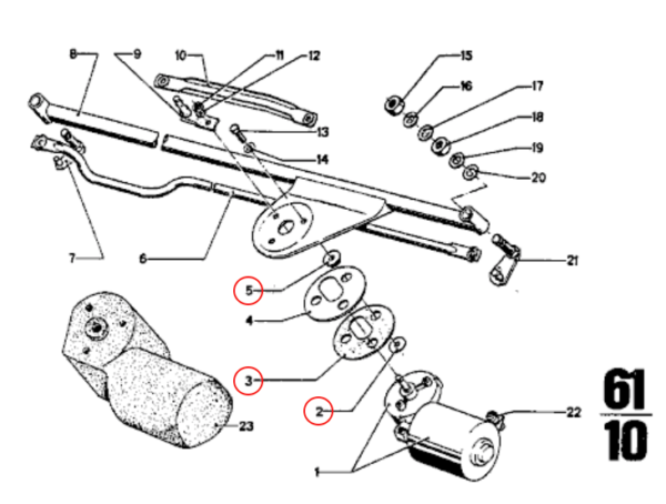 6145 WIPER MOTOR SET - Image 3