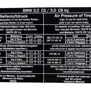5125 AIR PRESSURE - STICKER - STYLE 3