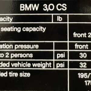 5125 3.0CS CAPACITY - STICKER
