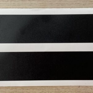 5112 BLACK FENDER GRILL BLIND - STICKER -SET X2